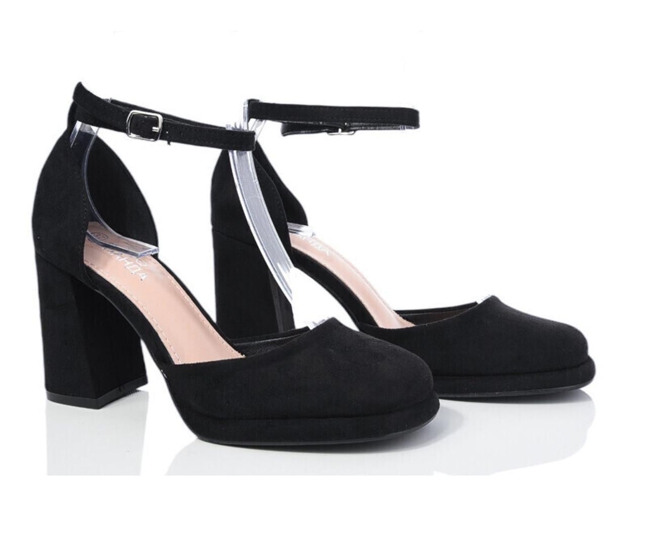 Туфли женские QQ Shoes QQ50150/36 р. 36 23,2 см Черный Туфли женские QQ Shoes QQ50150/36 р. 36 23,2 см Черный