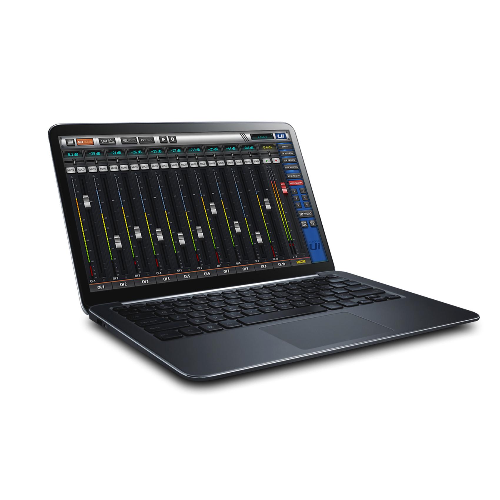 Цифровой микшерный пульт Soundcraft Ui12 - фото 9 Цифровой микшерный пульт Soundcraft Ui12 - фото 9