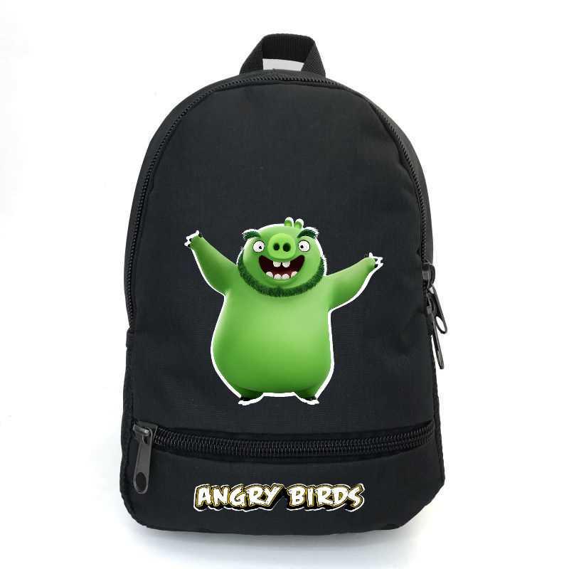 Шкільний рюкзак підлітковий Cappuccino Toys з принтом Angry Birds ANG-002 12,5 л Чорний (2133990327)