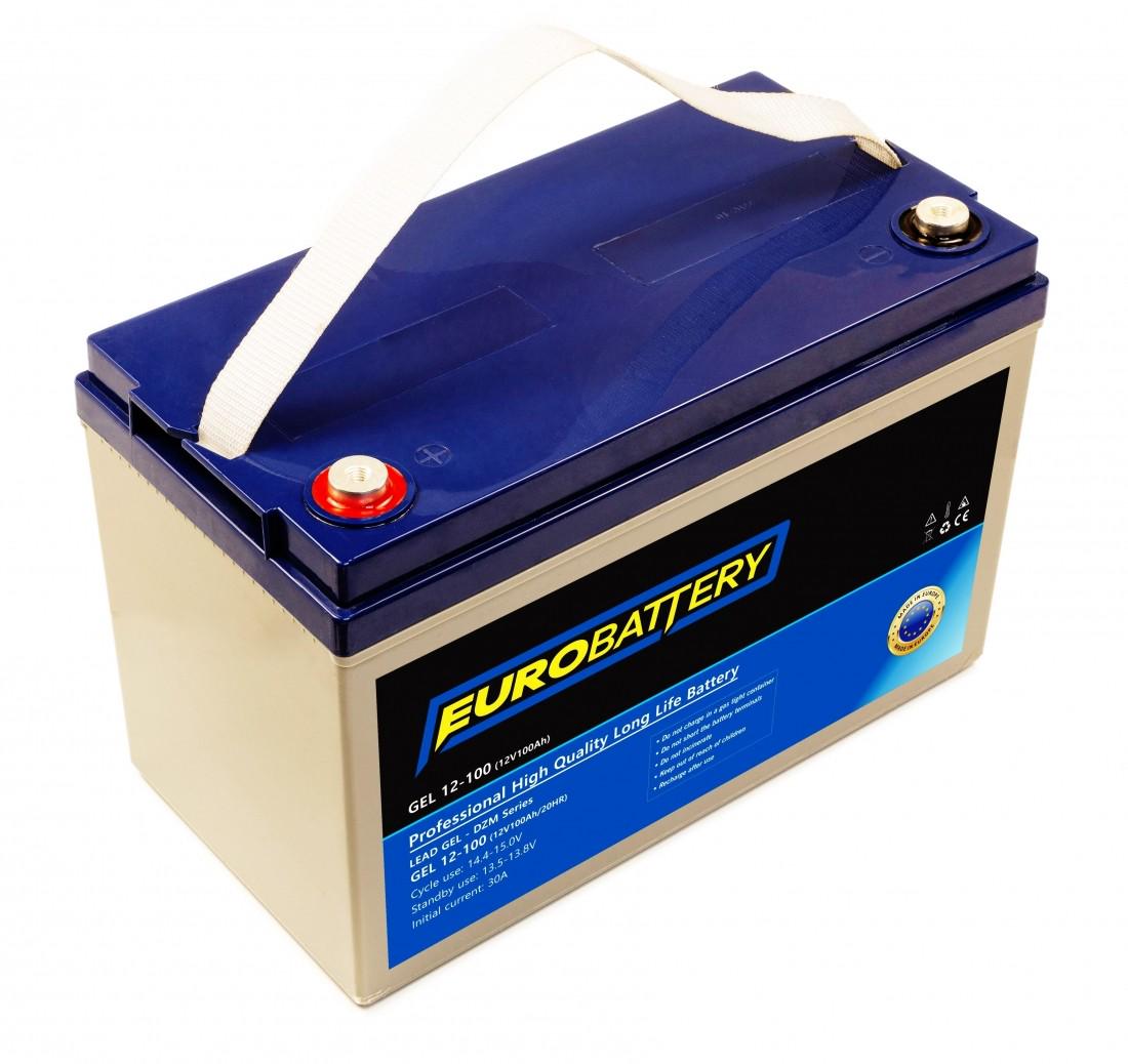 Аккумулятор гелевой для ИБП EuroBattery GEL 12-100 DZM 12V 100Ач (768) Аккумулятор гелевой для ИБП EuroBattery GEL 12-100 DZM 12V 100Ач (768)