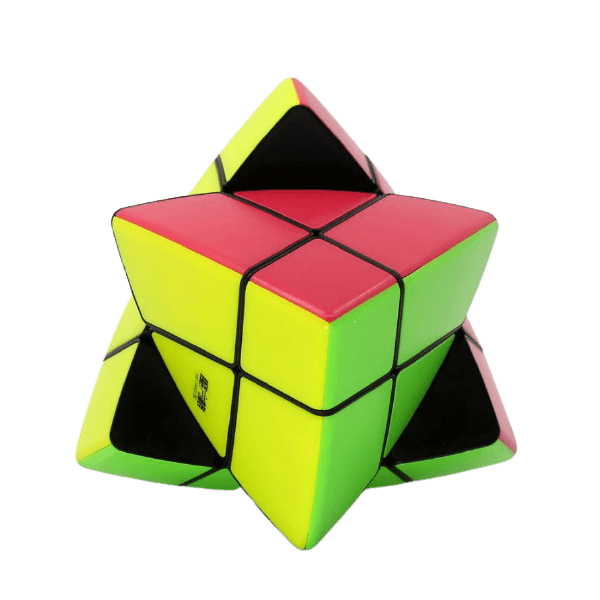 Головоломка пірамідка Jing's Pyraminx QiYi MoFangGe без наліпок (135549) - фото 3