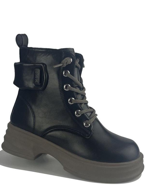 Черевики зимові на вовні Jong Golf CN40378-40 р. 38 Чорно-бежевий