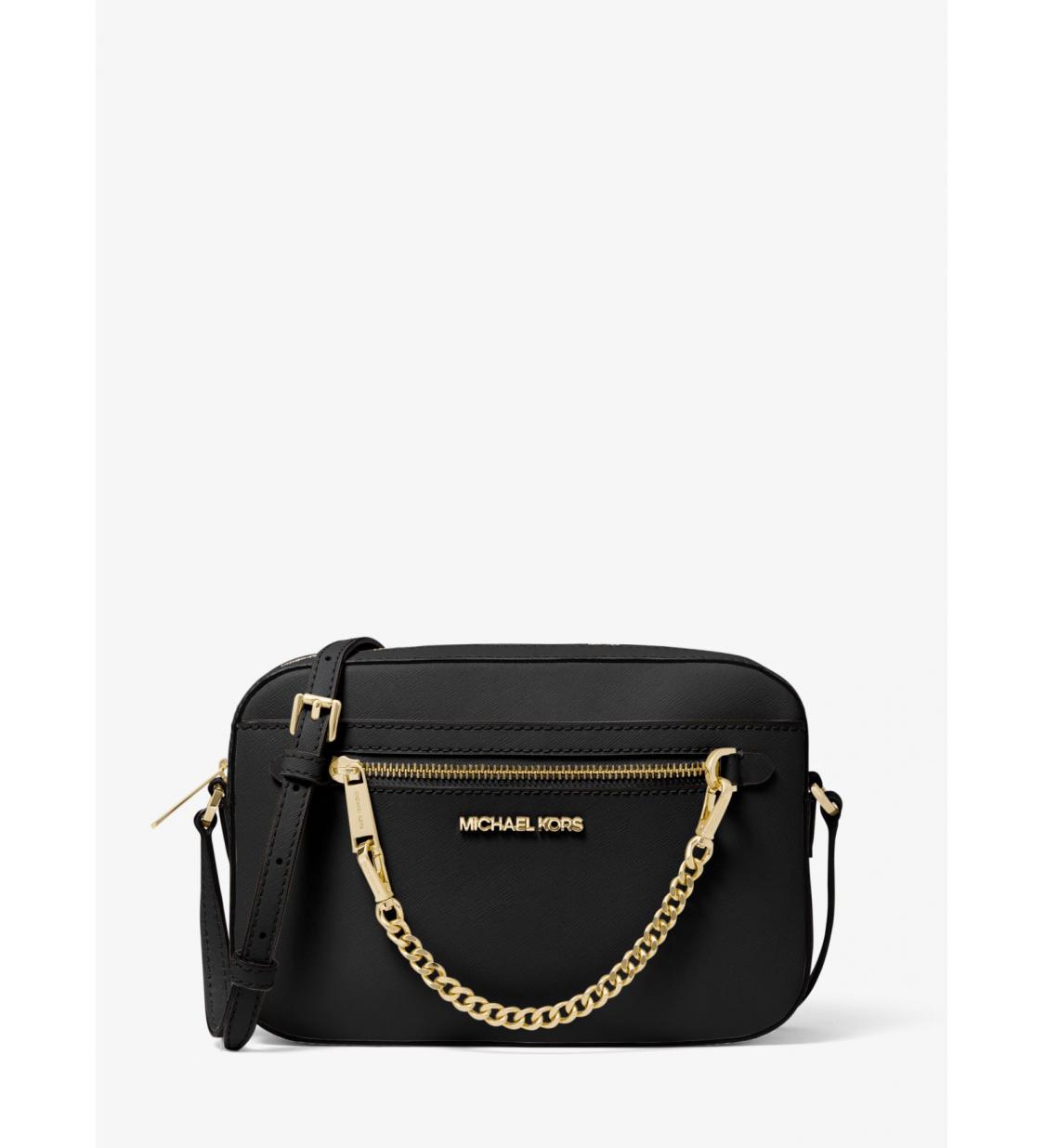 Saffiano leather store crossbody bag