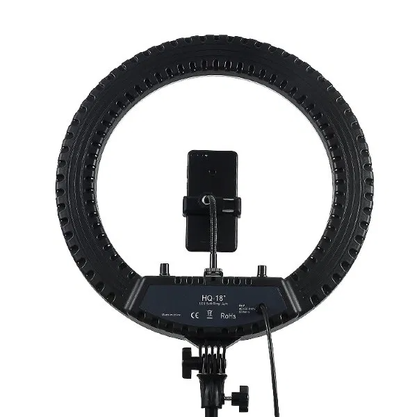 Лампа кольцевая HQ 18 со штативом 2 м 45 см - фото 5 Лампа кольцевая HQ 18 со штативом 2 м 45 см - фото 5