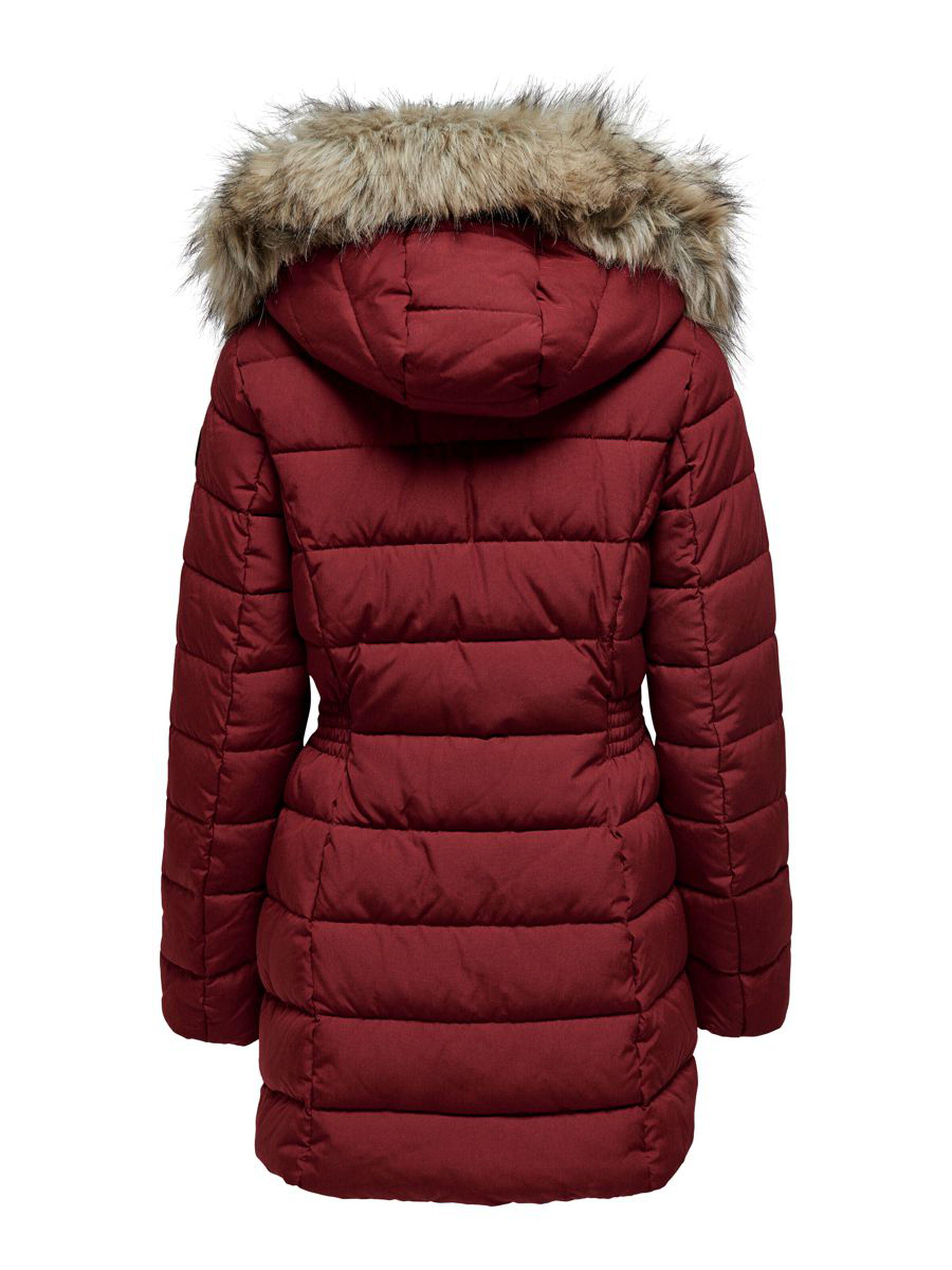 Куртка женская Only 15205636 M Бордовый - фото 7 Куртка женская Only 15205636 M Бордовый - фото 7