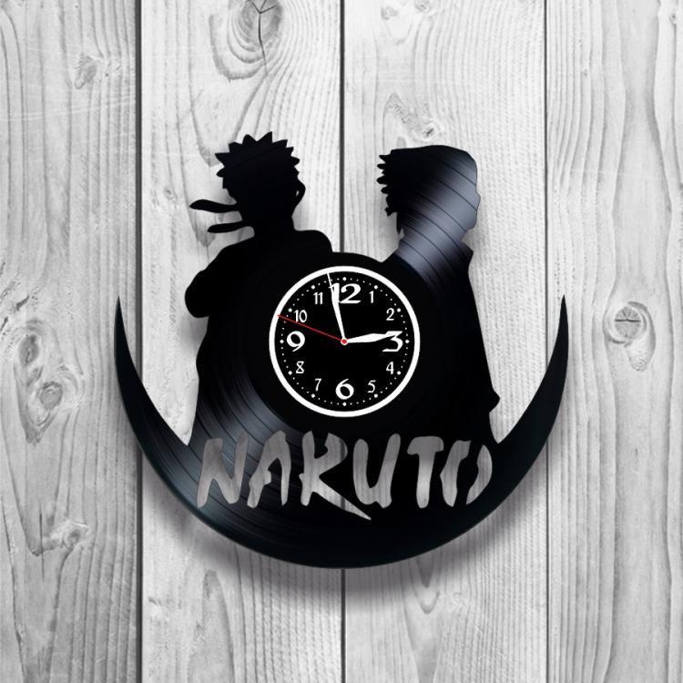Часы настенные Наруто 0383 из виниловой пластинки