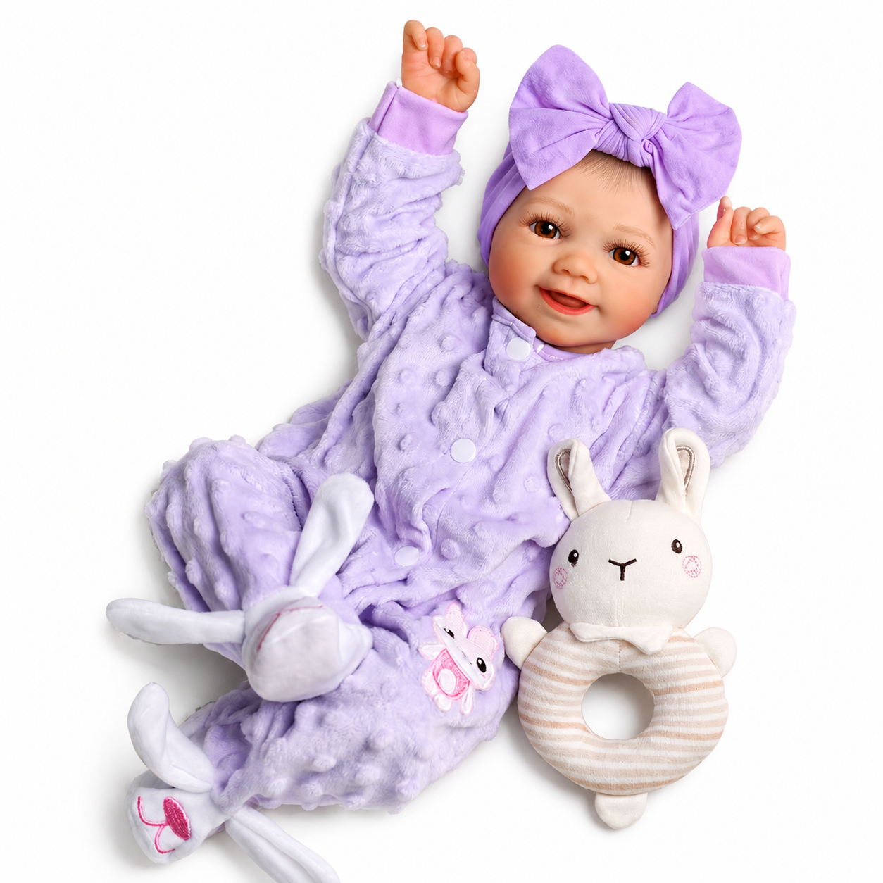Кукла Doll Reborn 48 см виниловая реалистичная (К0100808) Кукла Doll Reborn 48 см виниловая реалистичная (К0100808)