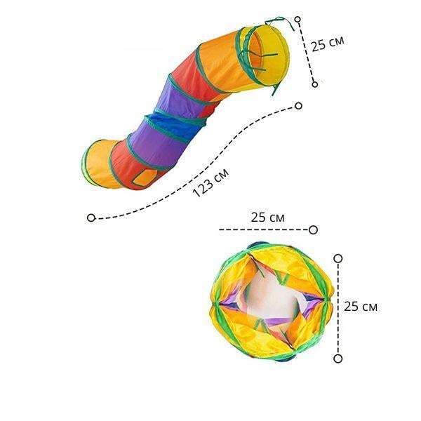 Игровой тоннель для кошек (M00558) - фото 6 Игровой тоннель для кошек (M00558) - фото 6