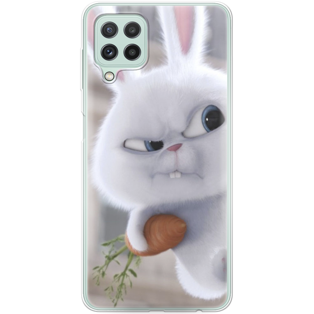 Чехол BoxFace Samsung M325F Galaxy M32 Rabbit Snowball Прозрачный силикон (42962-up1116-42748)