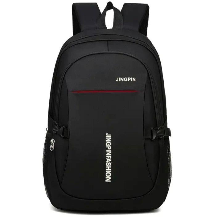 Рюкзак городской классический молодежный Jingpin для прогулок Черный (4009)