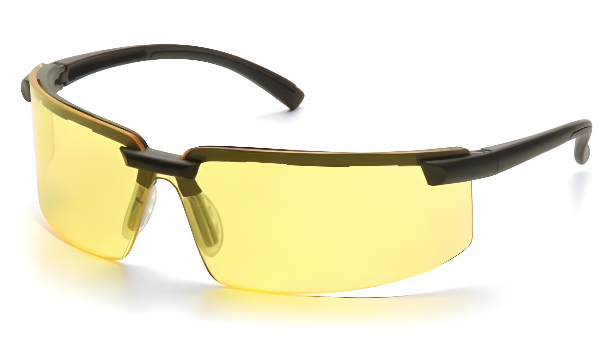 Очки защитные открытые Pyramex SURVEYOR Amber