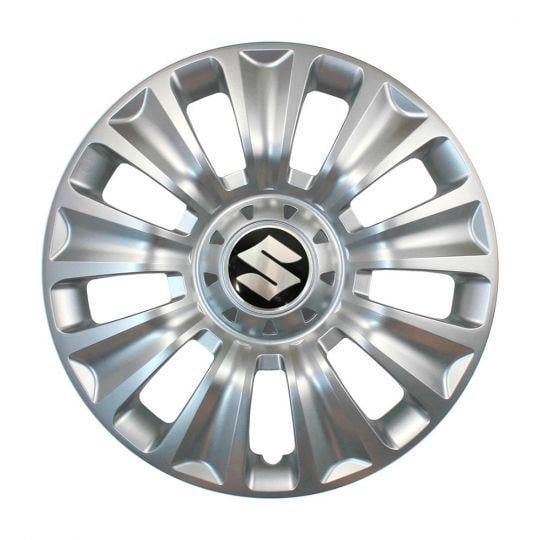 Автомобильные колпаки SKS 424 R16 с логотипом Suzuki 4 шт. Серебристый Автомобильные колпаки SKS 424 R16 с логотипом Suzuki 4 шт. Серебристый