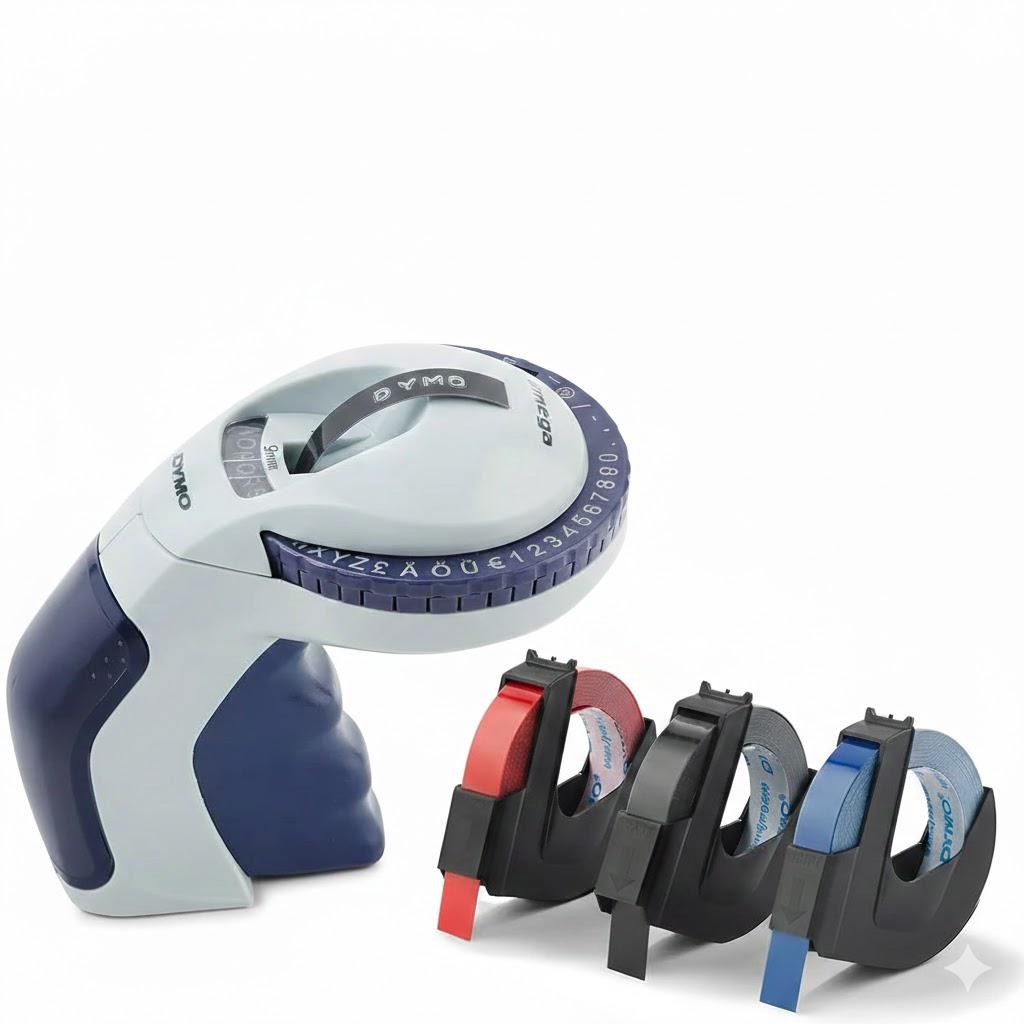 Етикетувальник механічний DYMO Omega стартовий набір з 3 стрічками (31766976)