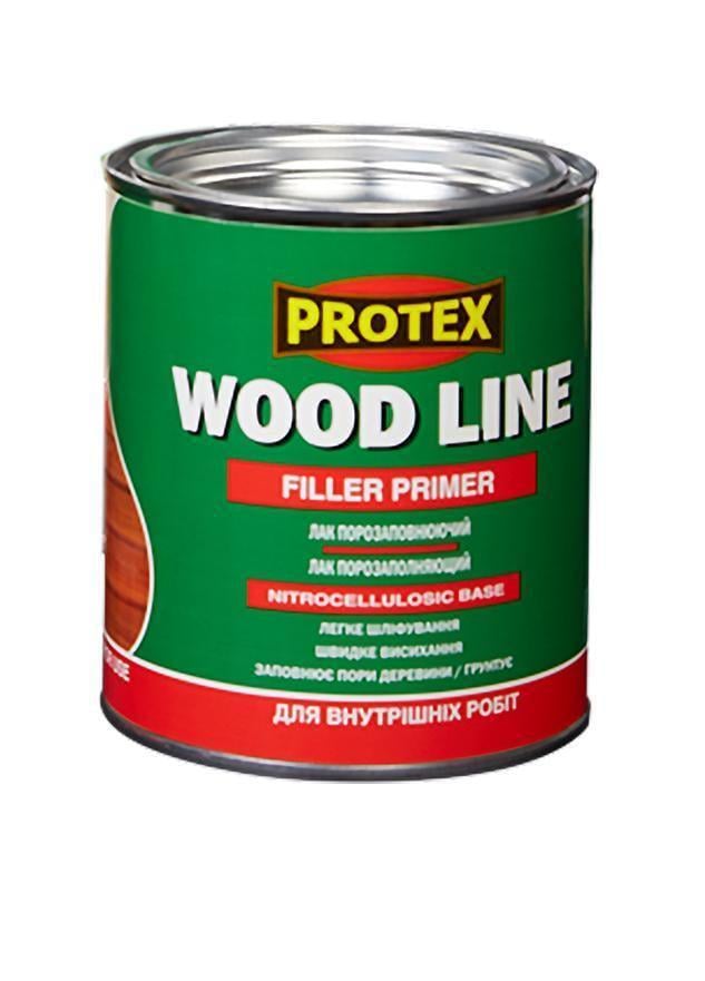 Грунтовка для защиты древесины порозаполняющая WOOD LINE PROTEX 0,65 кг 700 мл (3014165983)
