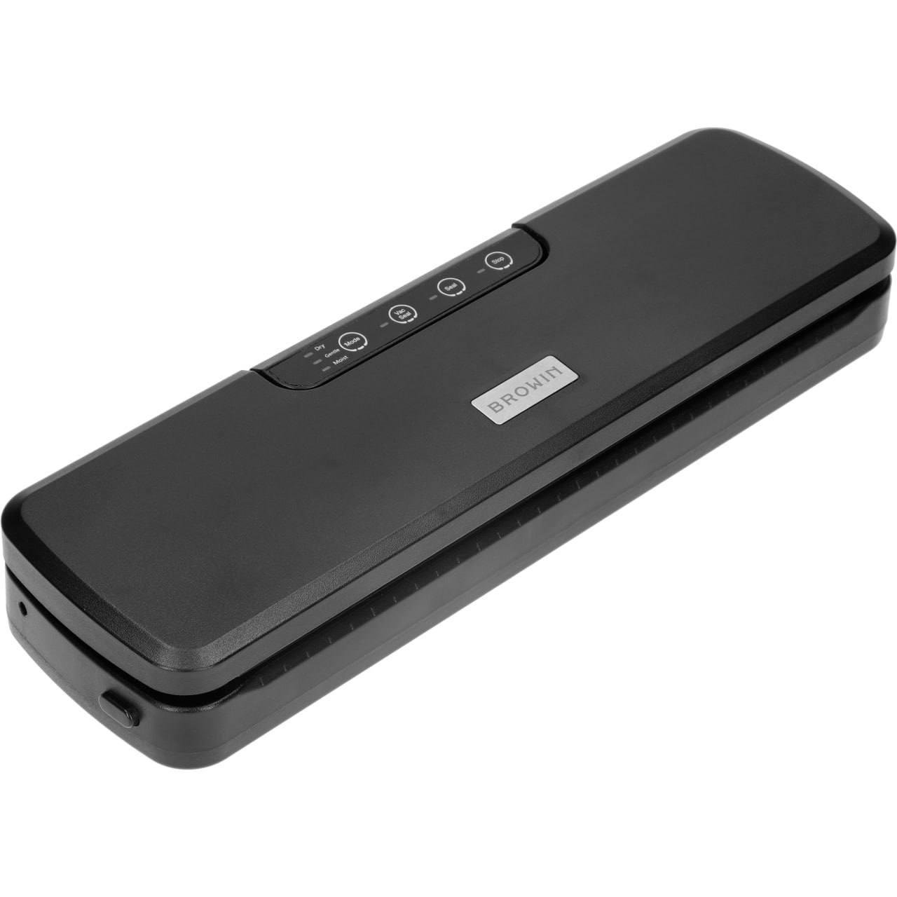 Вакуумный упаковщик Browin с пакетами Черный (320623)