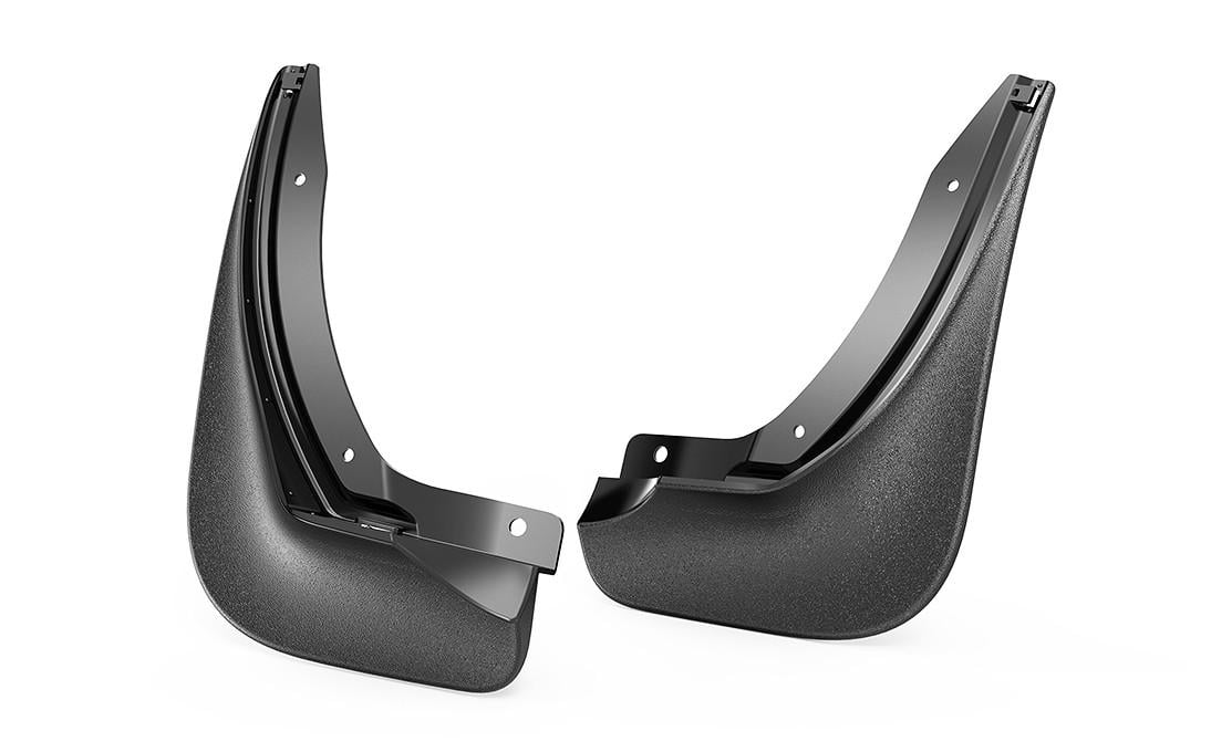 Брызговики автомобильные для Skoda Octavia A7 2013-пластиковые Черный (5E0075101)