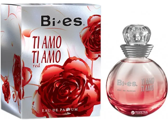 Туалетная вода для женщин Bi-es Ti Amo Ti Amo Red Cacharel - Amore Amore 100 мл (009866)