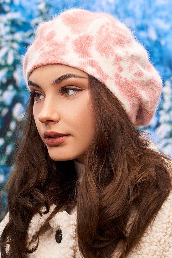 Берет женский шерстяной Braxton Фиби тай-дай Красный (6010-2/26478960)