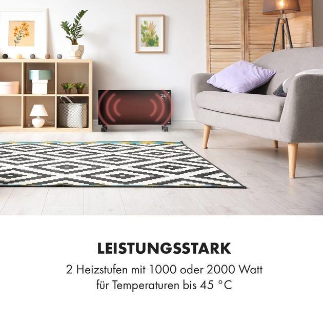 Обогреватель конвекторный KLARSTEIN Bornholm Smart WiFi 2000 Вт (10034391) - фото 3