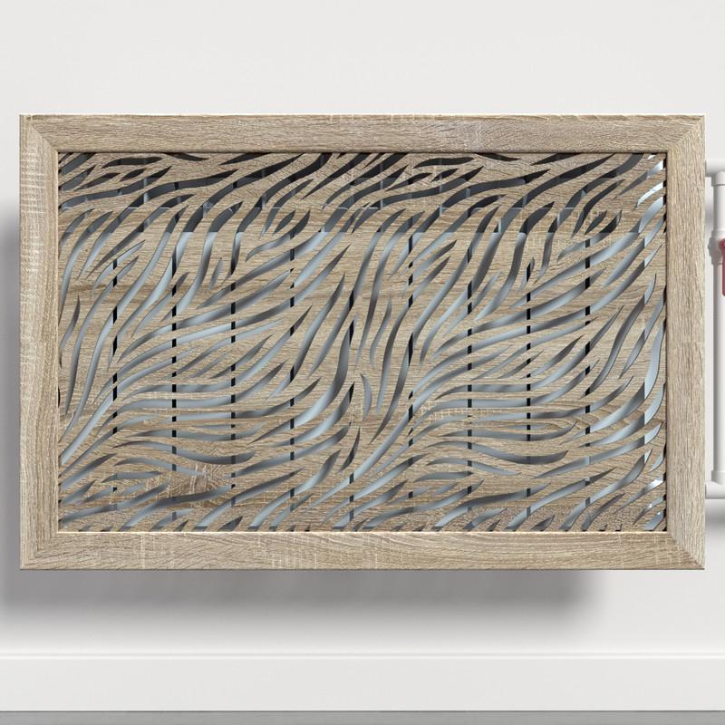 Решетка-экран на батарею SMARTWOOD 900 мм Дуб Сонома (R20503111)