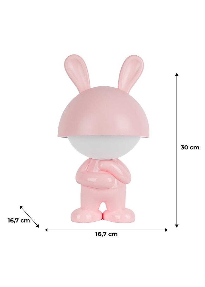 Светильник-ночник LED с аккумулятором KITE Dreamy Bunny Розовый (K25-315-1-2) - фото 5 Светильник-ночник LED с аккумулятором KITE Dreamy Bunny Розовый (K25-315-1-2) - фото 5
