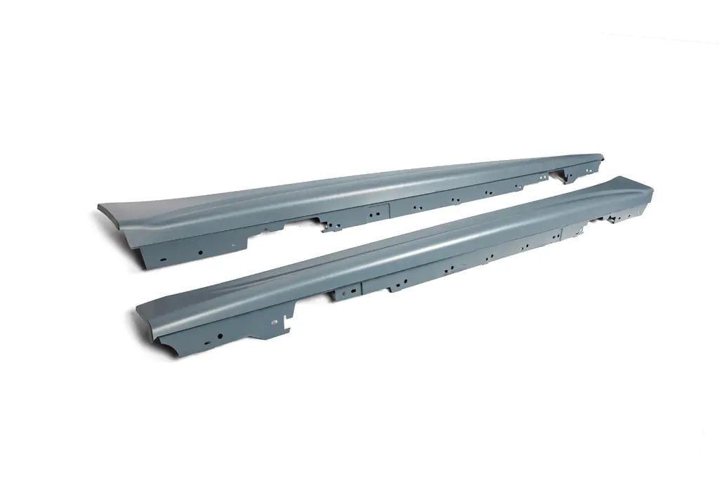 Боковые пороги GBT М-Performance для BMW 3 серия F-30/31/34 2012-2019 гг. пластик под покраску (151013)