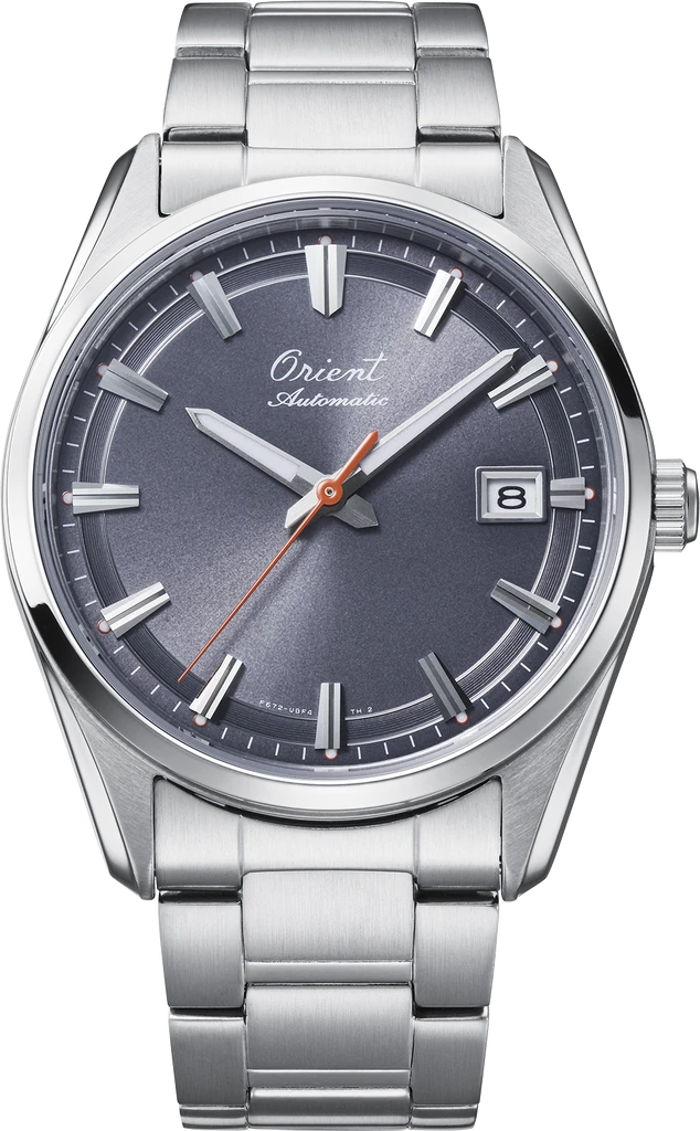 Наручний годинник чоловічий Orient 75th Anniversary Stretto Date RA-ACOR04N30B з сталевим корпусом/сапфіровим склом WR 50 м Сірий (3124658615)