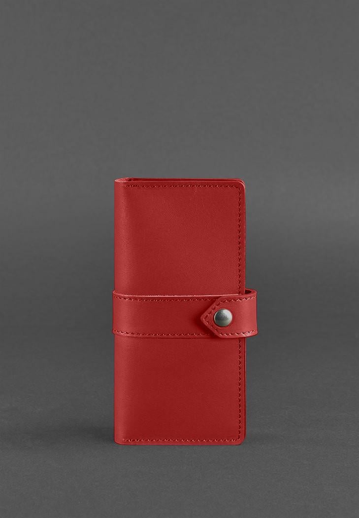 Портмоне шкіряне жіноче 3.1 Краст Червоний (A-028055)