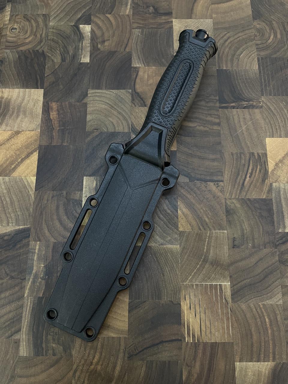 Нож охотничий Gorillas BBQ 2-702С сталь 65Х13 Черный (KN141) - фото 5 Нож охотничий Gorillas BBQ 2-702С сталь 65Х13 Черный (KN141) - фото 5