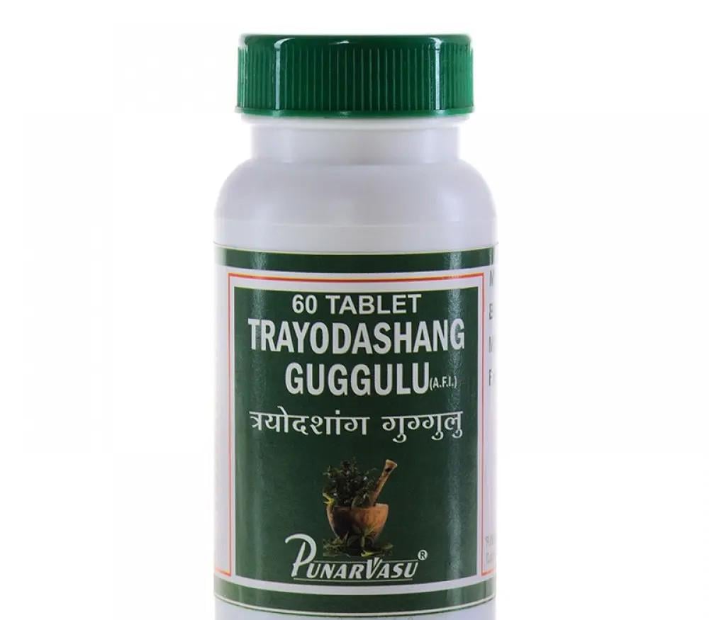 Трайодашанг Гуггул Punаrvasu Trayodashang guggulu 60 таб. Трайодашанг Гуггул Punаrvasu Trayodashang guggulu 60 таб.