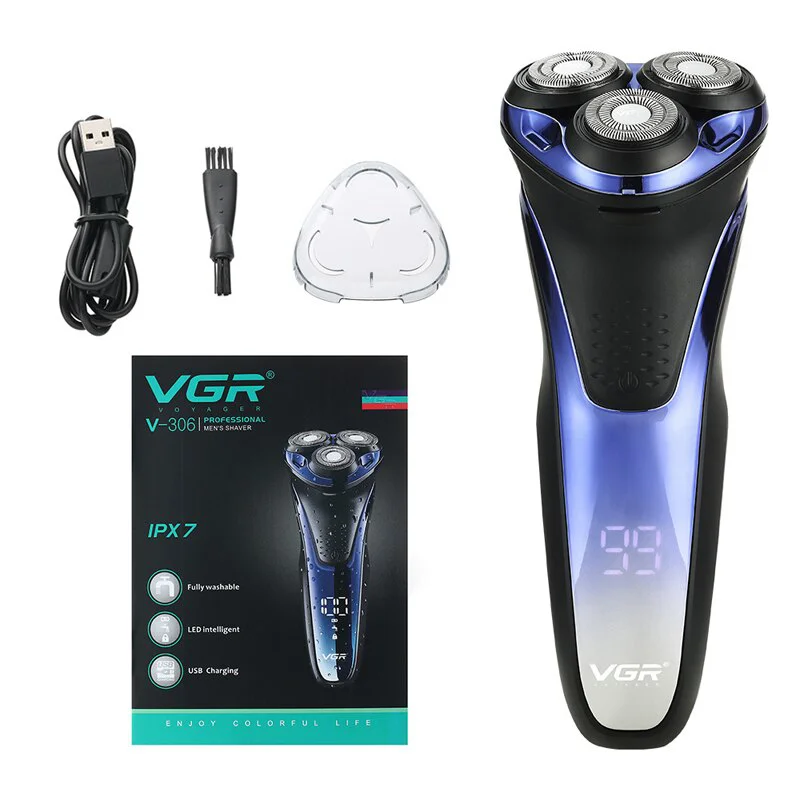 Электробритва аккумуляторная с выдвижным триммером (4021) - фото 5 Электробритва аккумуляторная с выдвижным триммером (4021) - фото 5