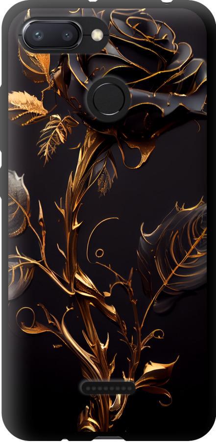 Чехол на Xiaomi Redmi 6 Роза 3 (5552b-1521-42517)