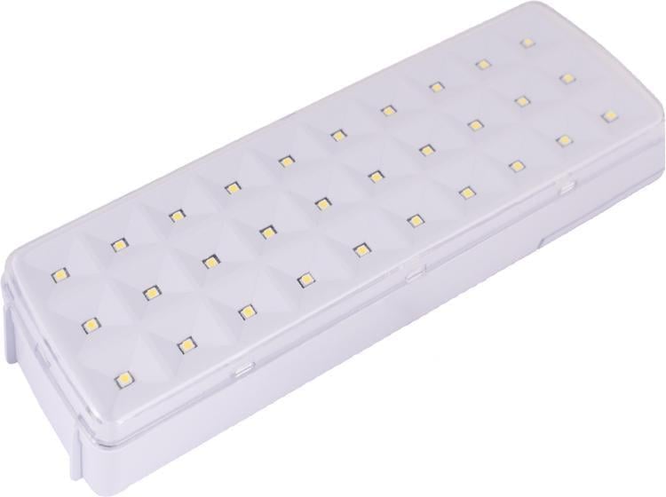 Светильник LED аварийный E.NEXT e.emerg.2128.led.3/6h.IP20 2W 230V 200lm 600 mAh 3/6 часов IP20 214x63x37,5 мм (l0660011)