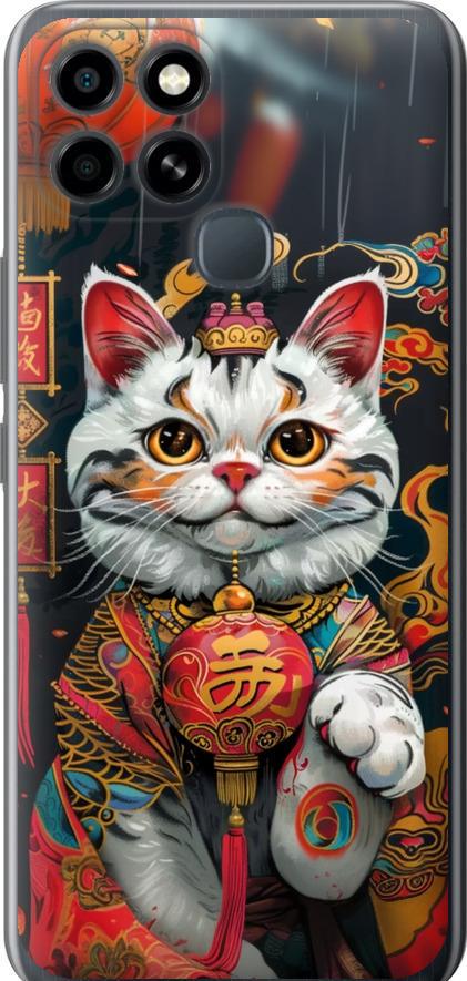 Чехол на Infinix Smart 6 China Cat v2 (6135u-2758-42517)