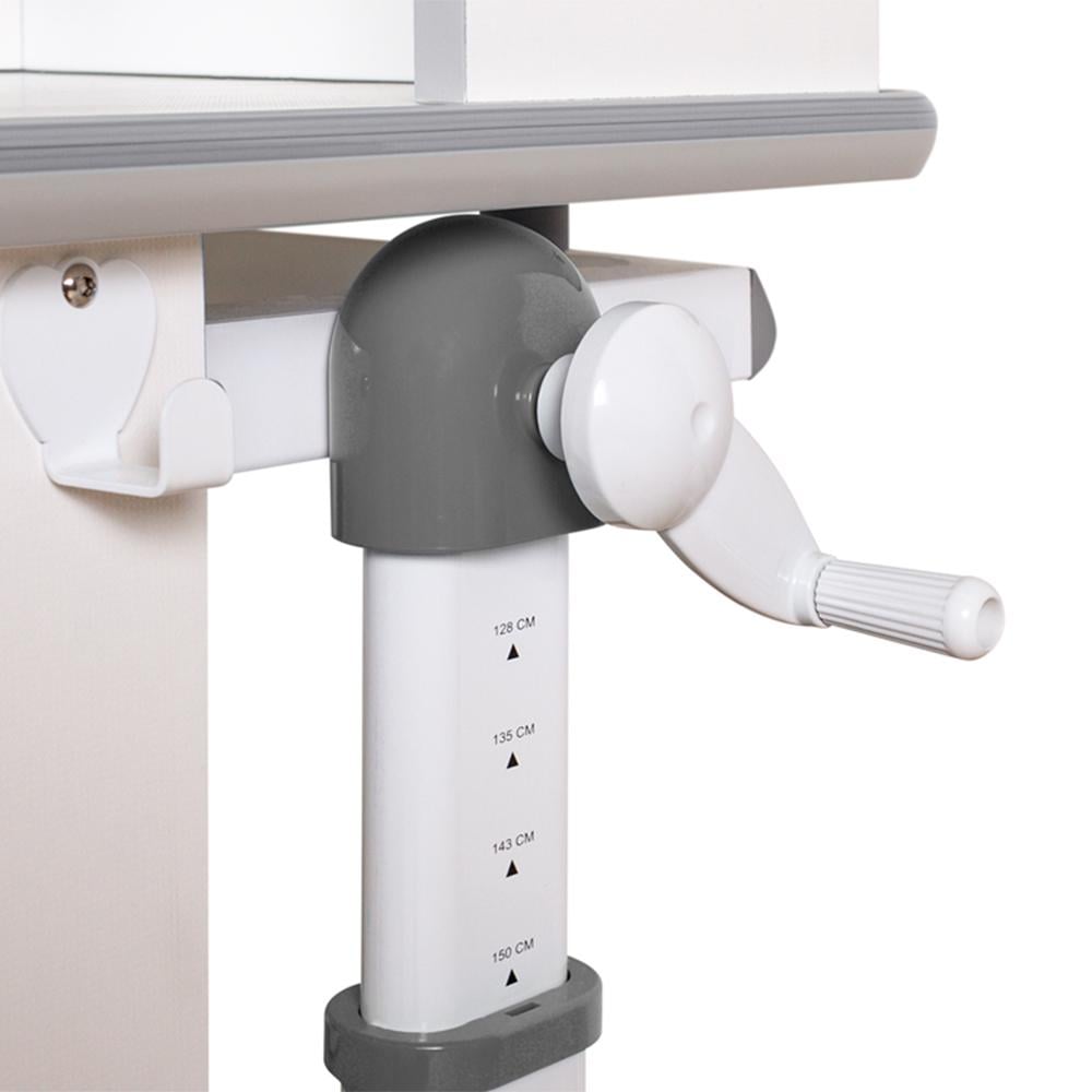 Парта трансформер школьная эргономичная Mealux Sherwood Energy Белый/Серый (BD-830 W/G Energy) - фото 10 Парта трансформер школьная эргономичная Mealux Sherwood Energy Белый/Серый (BD-830 W/G Energy) - фото 10