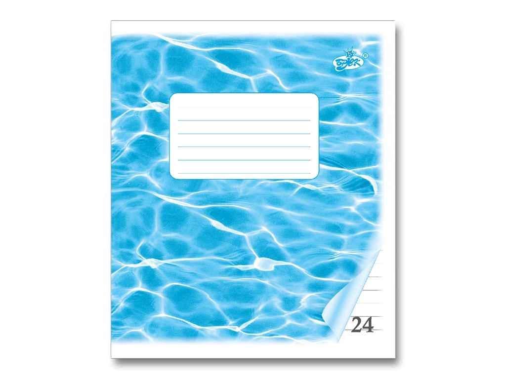 Тетрадь в линию Бріск 24 л. 20 шт. ТВ-52 16441 (935466)