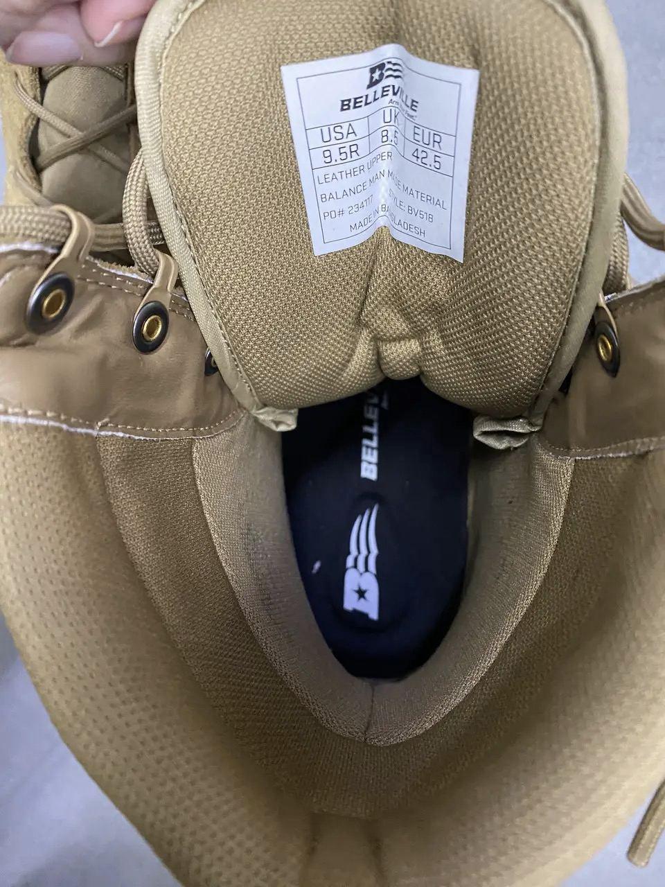 Берцы Belleville Spear Point Lightweight Hot Weather р. 44 (243575) - фото 7