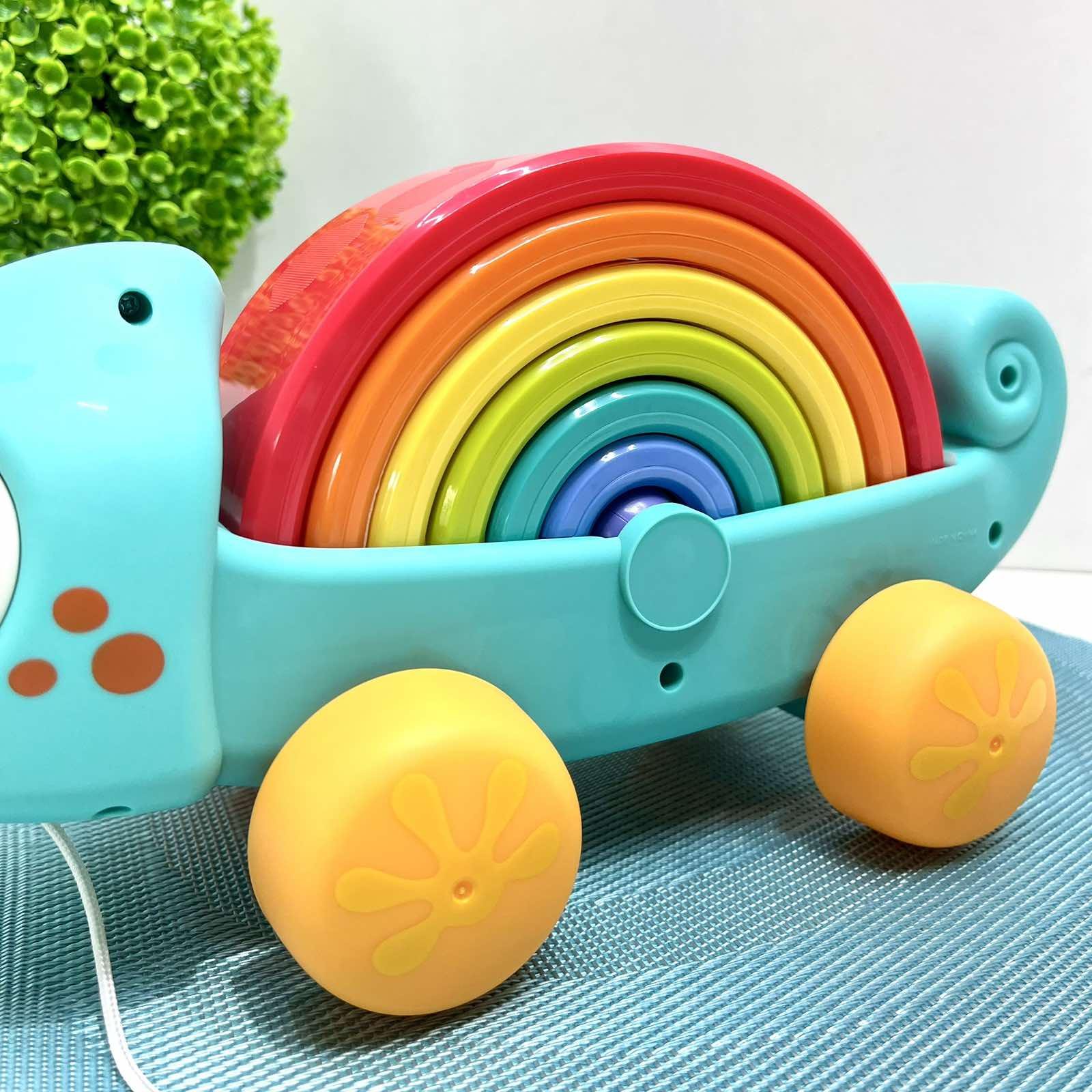 Каталка детская Hola Хамелеон-пирамидка (HA795700) - фото 5 Каталка детская Hola Хамелеон-пирамидка (HA795700) - фото 5