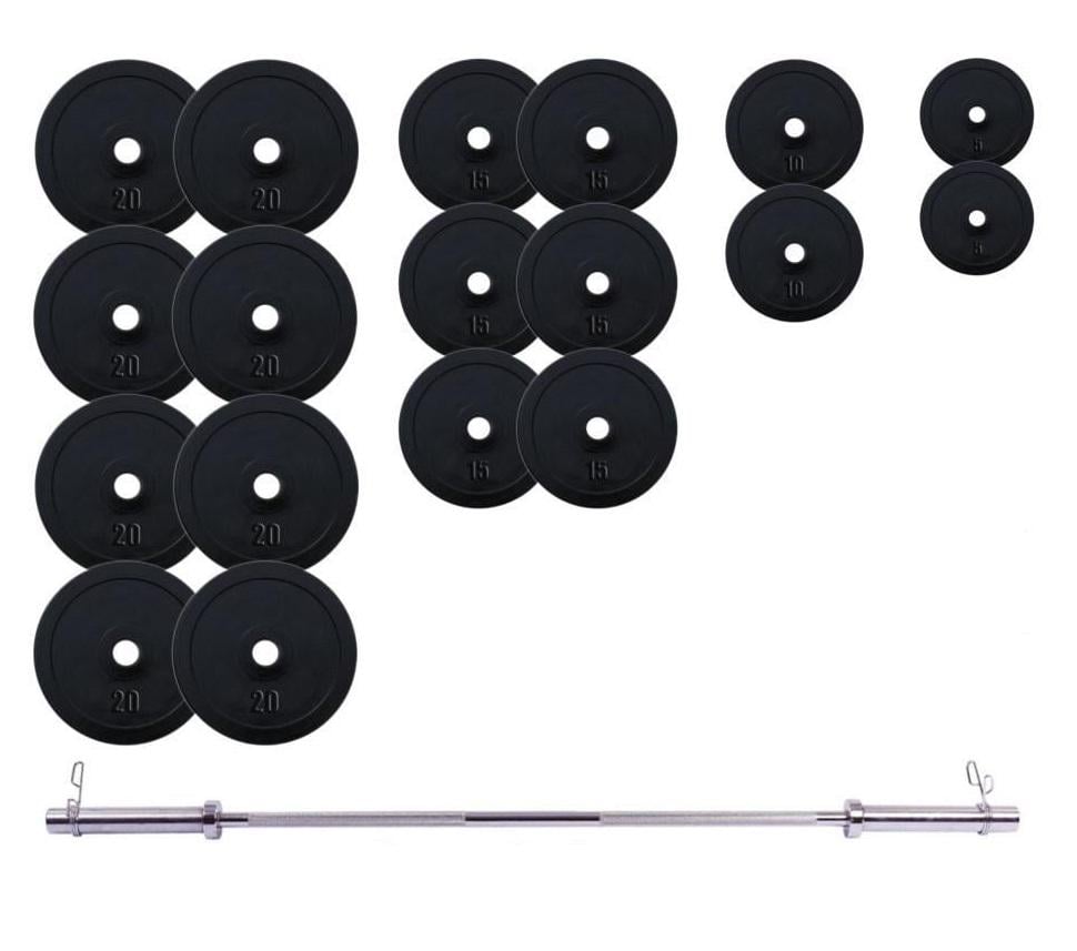 Наборные штанги и две гантели RN-Sport 160 кг из перчатки (2522948962_rn_2)