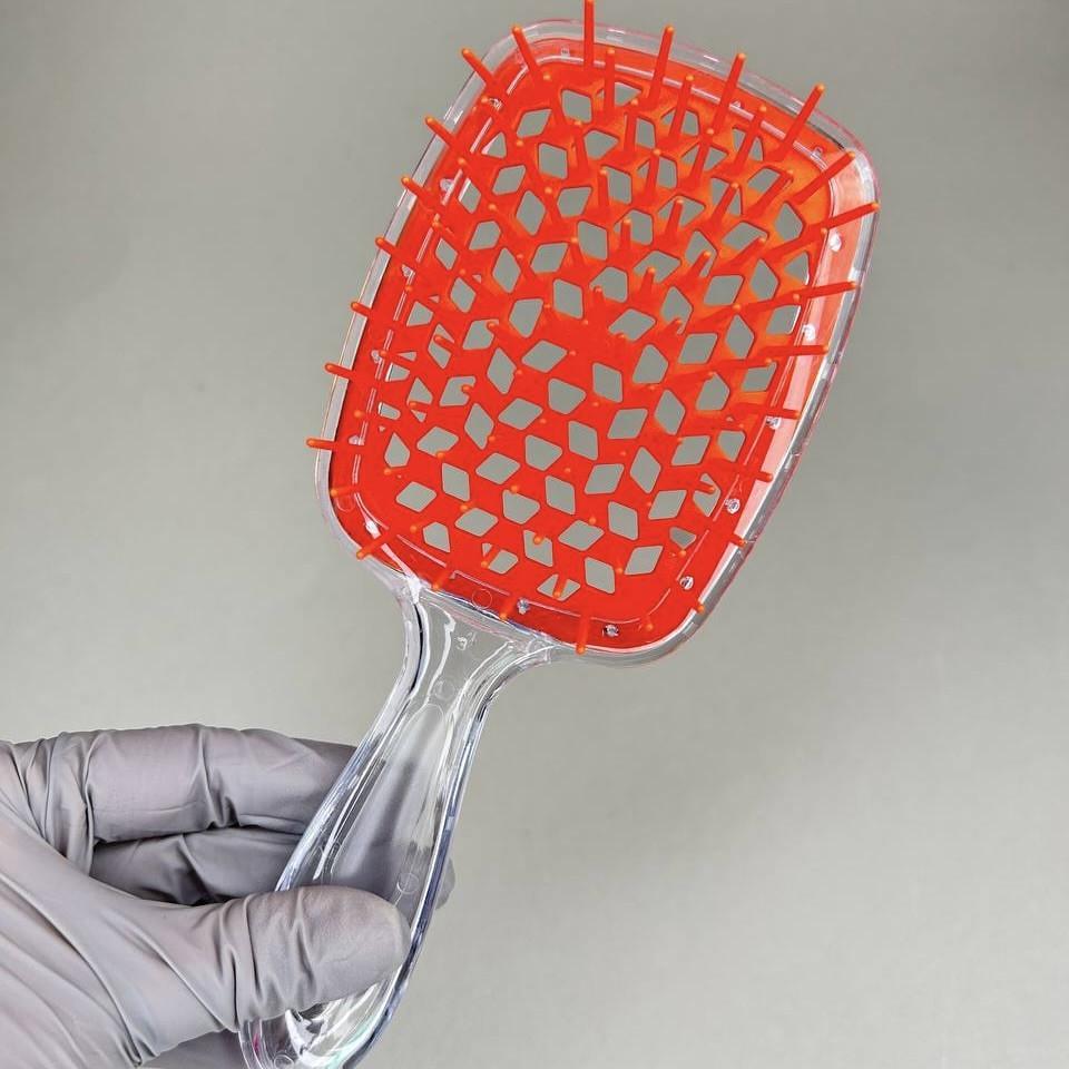 Гребінець продувний для волосся SuperBrush Помаранчевий