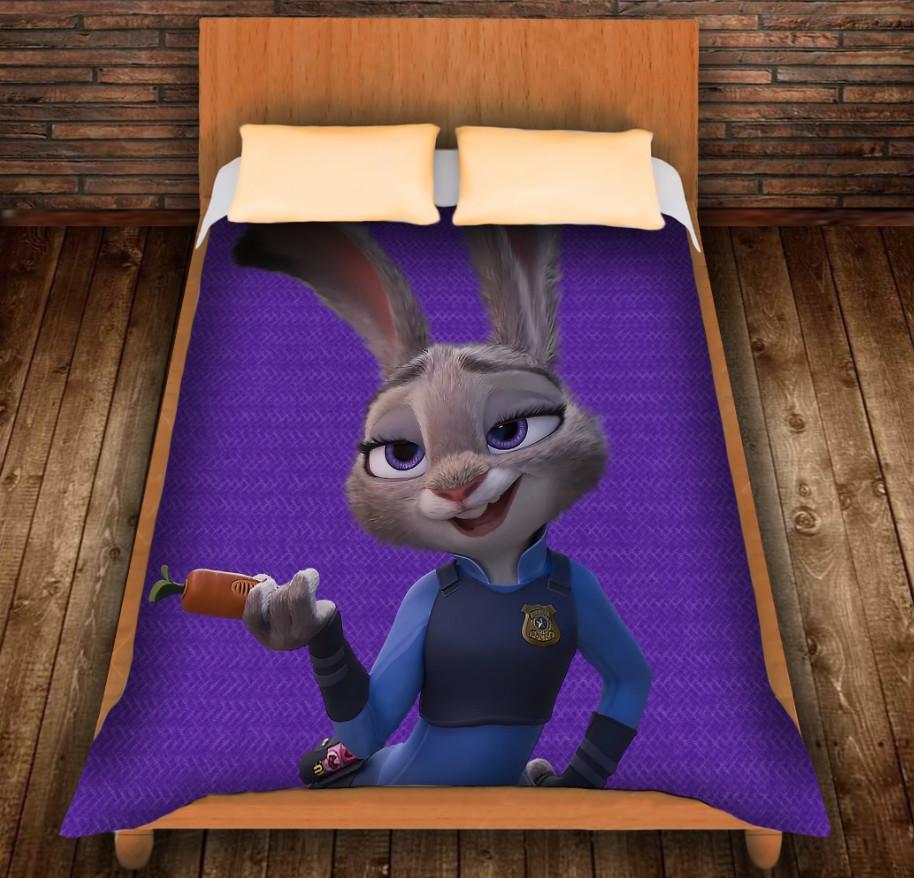 Плед с 3D принтом Zootopia Джуди 150х200 см (epi_0239)
