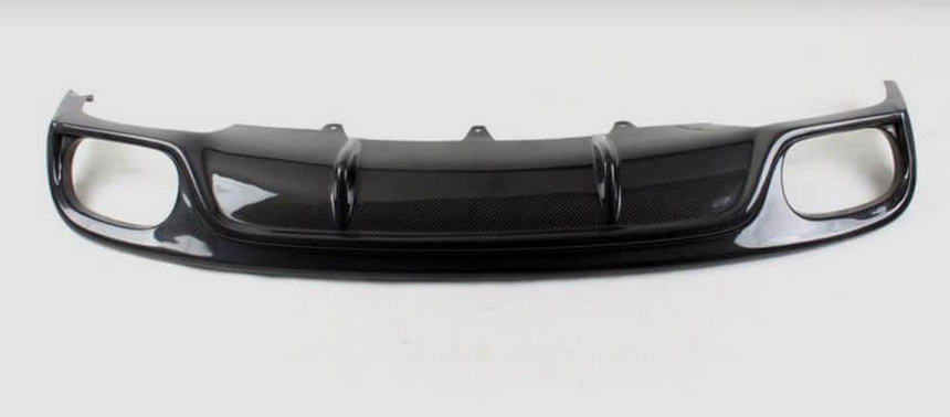 Диффузор заднего бампера DDCarbon для Base 2011-2015 DDCarbon для Audi A4 B8 2007-2015 гг. натуральный карбон (132787)