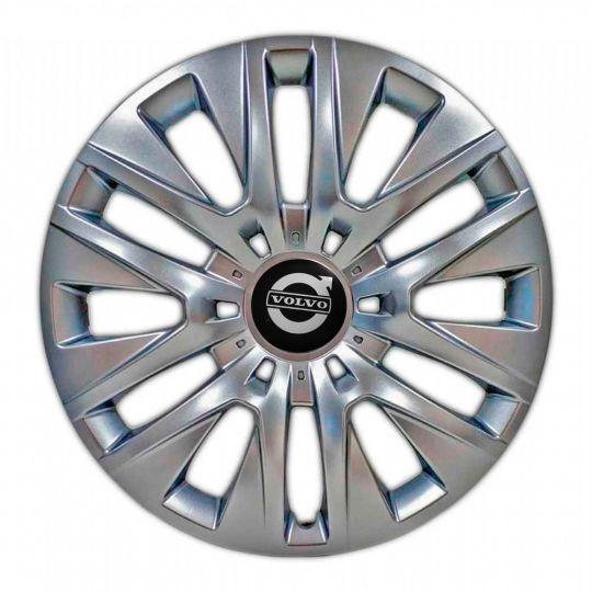 Автомобильные колпаки SKS 429 R16 с логотипом Volvo 4 шт. Серебристый