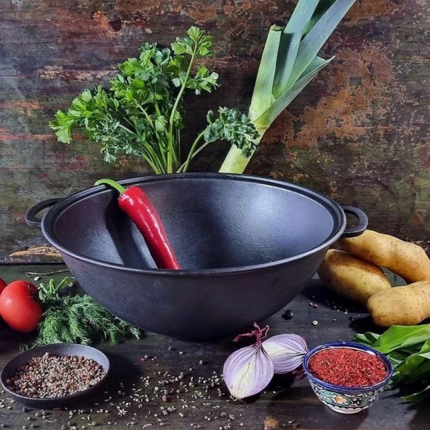 Казан чавунний Maysternya V12Wok Ук 12 л (1956831234) - фото 8 Казан чавунний Maysternya V12Wok Ук 12 л (1956831234) - фото 8