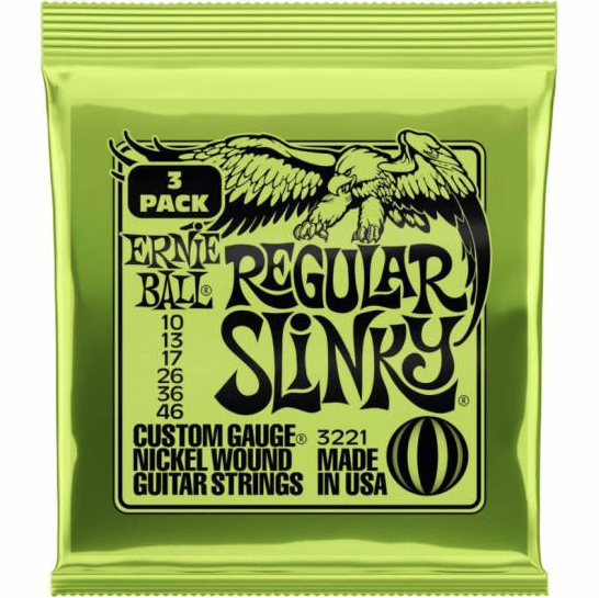 Струны для электрогитары Ernie Ball Regular Slinky 10-46 (9808)