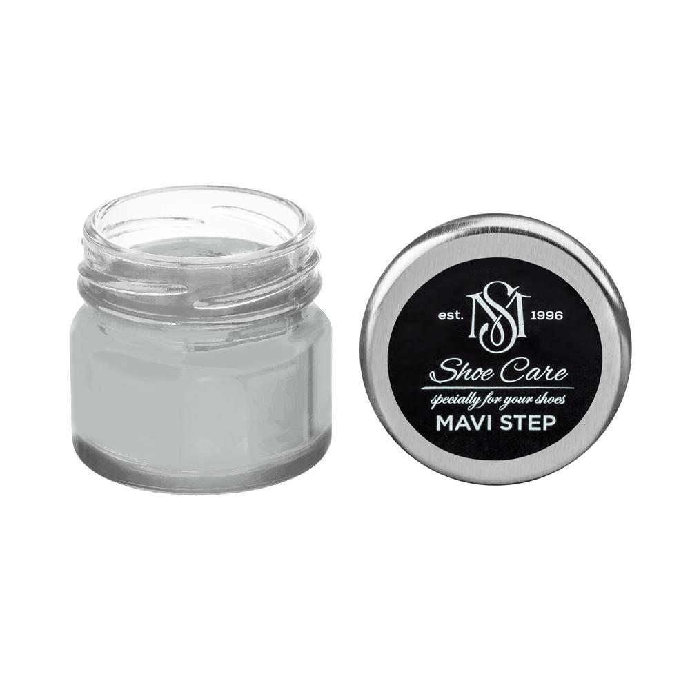 Крем для обуви из кожзама MAVI STEP Custom 25 мл Серый шелк глянец (2502-G) - фото 1