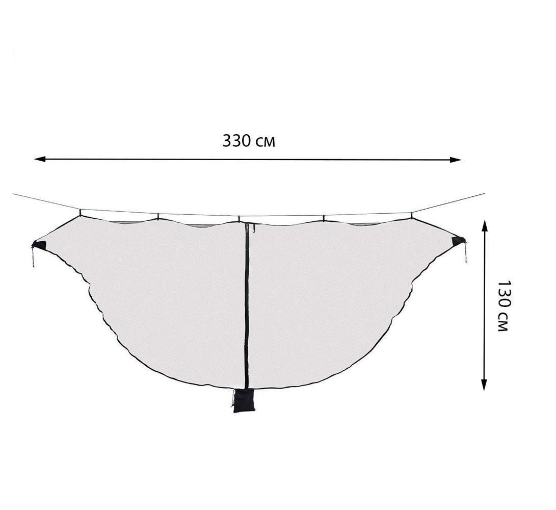 Москитная сетка для гамака Черный (1148317320) - фото 2
