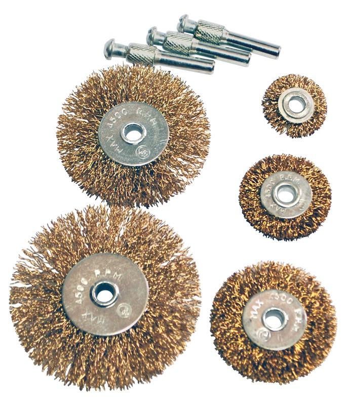 Щітки Mastertool з рифленого дроту 5 шт. (19-9500)