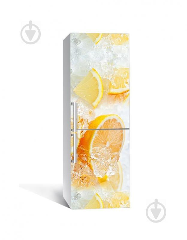 Наклейка на холодильник Zatarga "Апельсины во льду" 650х2000 мм Наклейка на холодильник Zatarga "Апельсины во льду" 650х2000 мм
