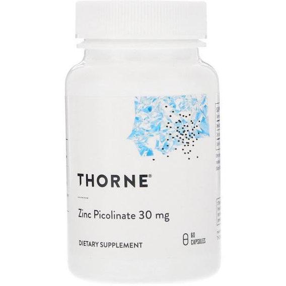 Мікроелемент Цинк Thorne Research Zinc Picolinate 30 мг 60 Caps
